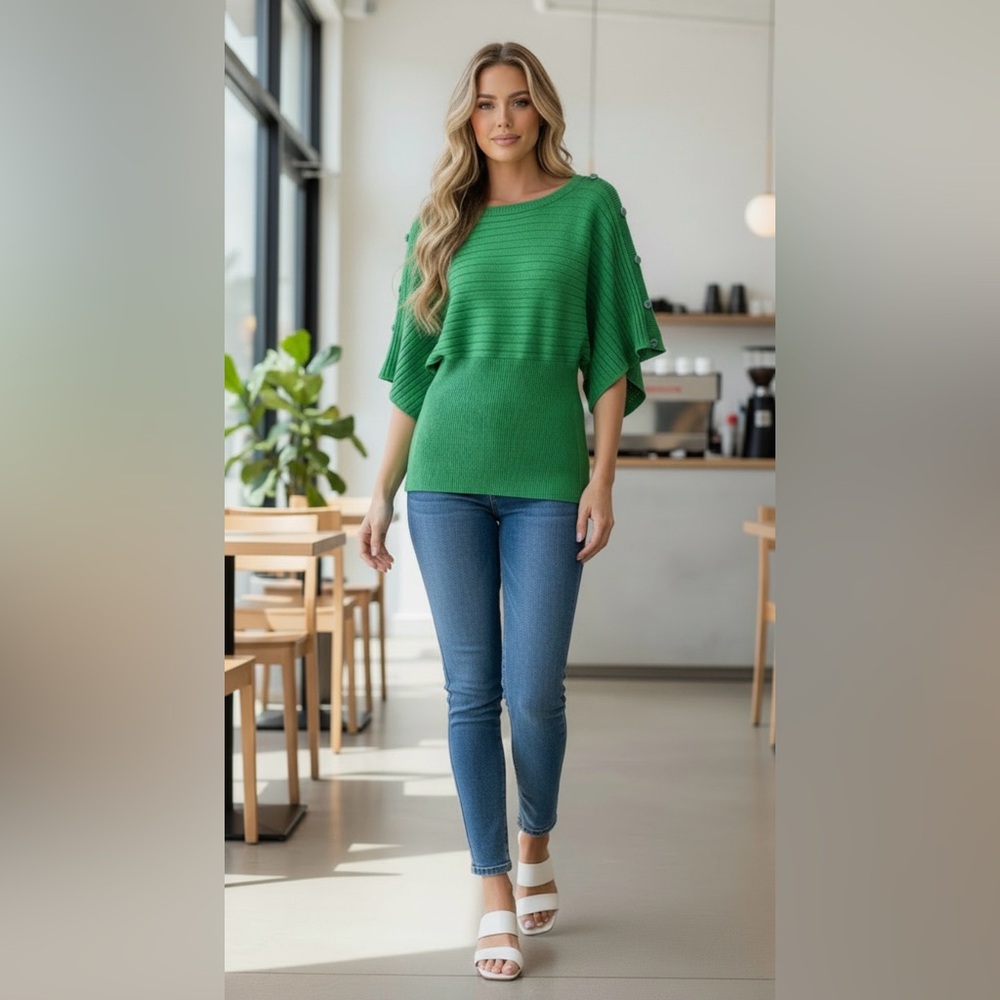JOSEPH A. Kimono Sleeve Sweater